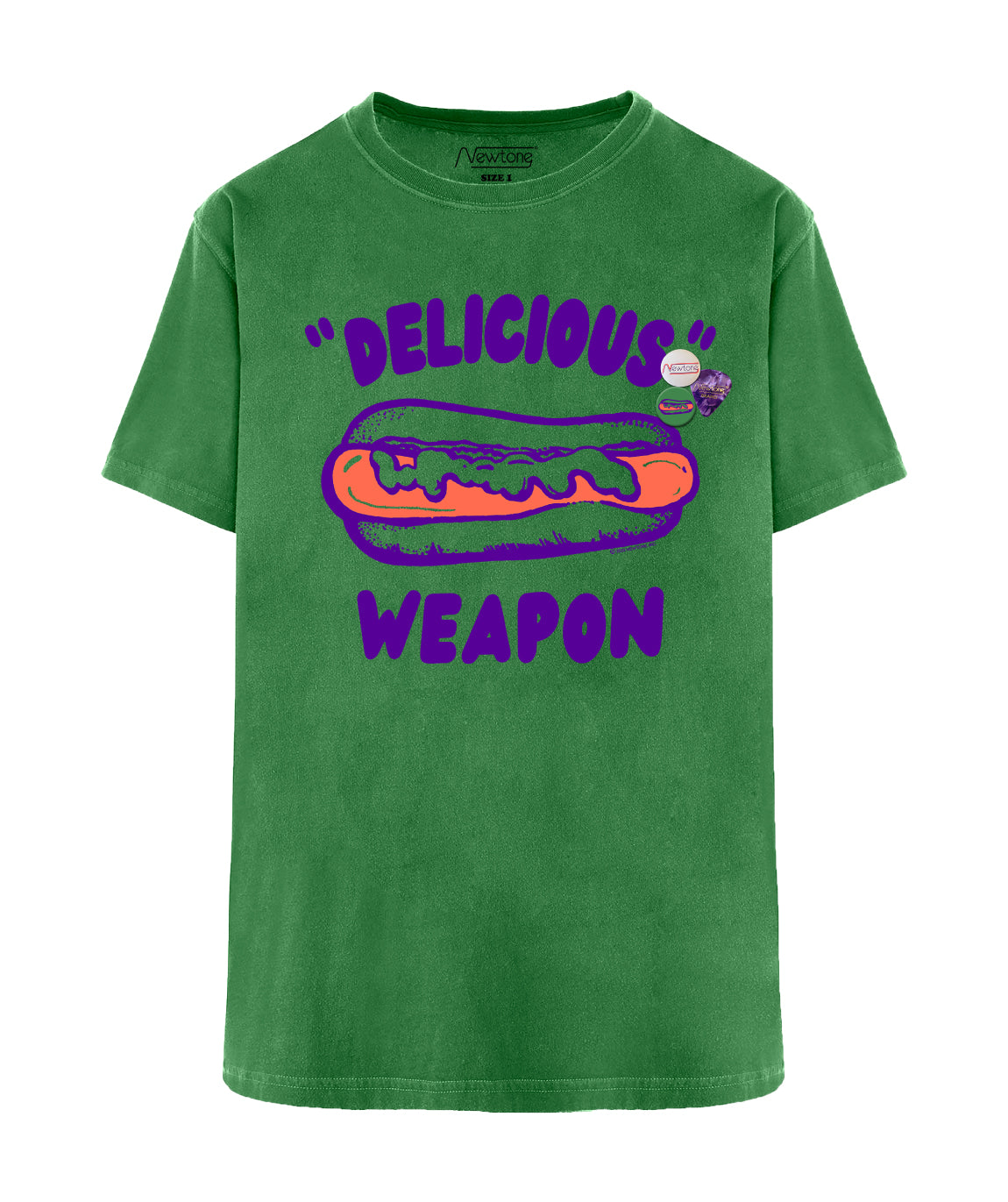 Tee shirt trucker grass "WEAPON"