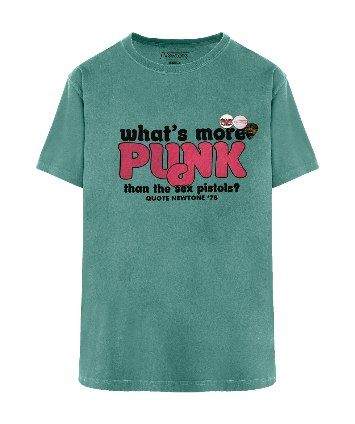 Tee shirt trucker light green "QUOTE"