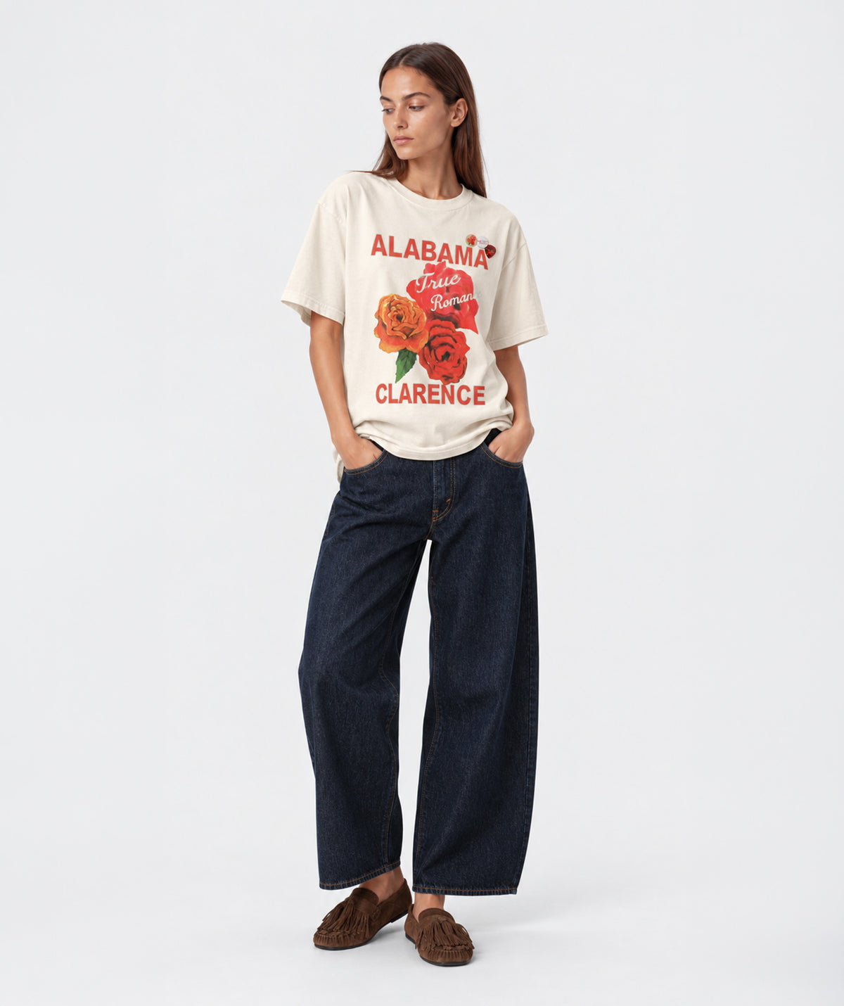 Tee shirt trucker natural "ALABAMA"