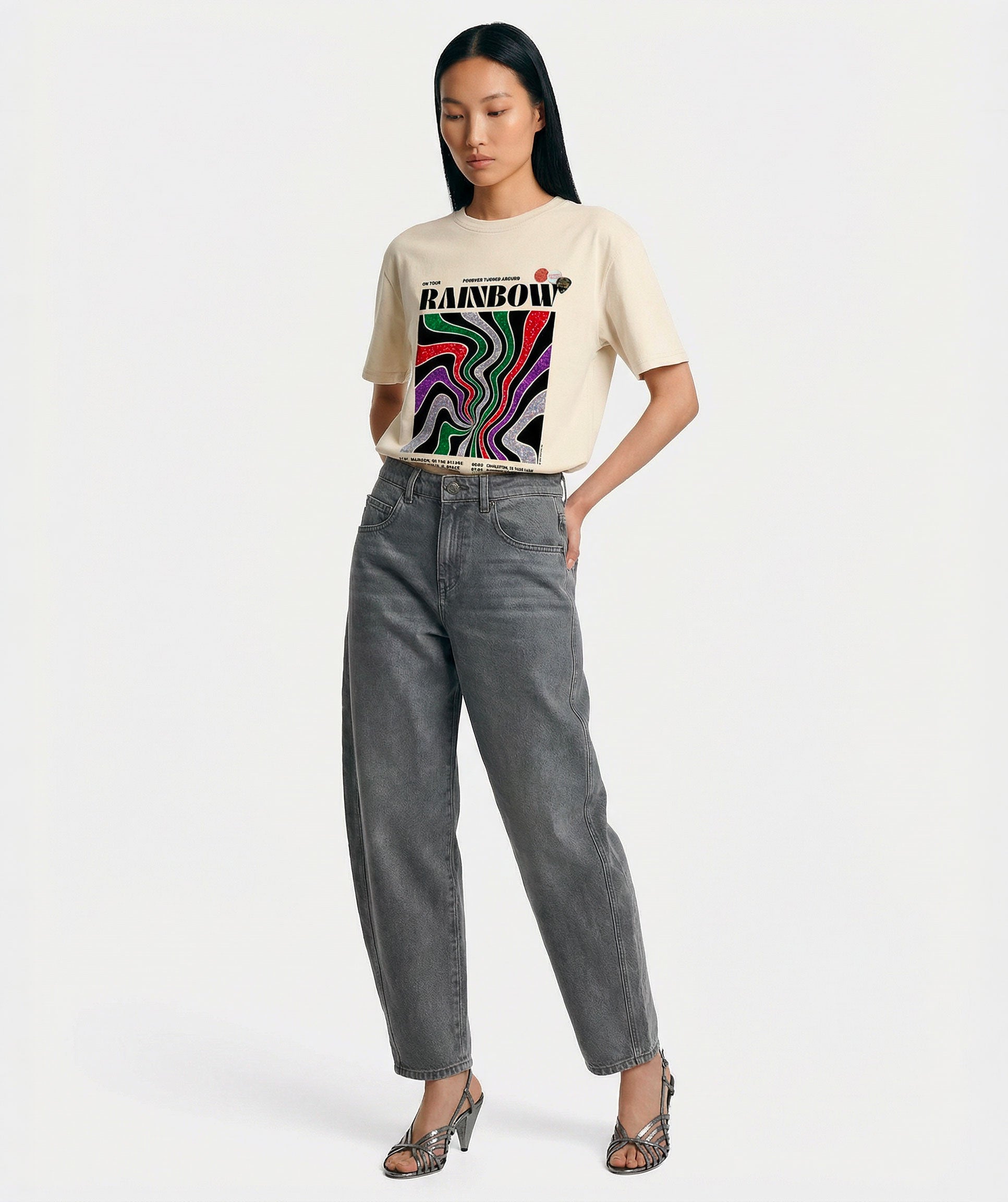 Tee shirt trucker natural "GOLDEN"