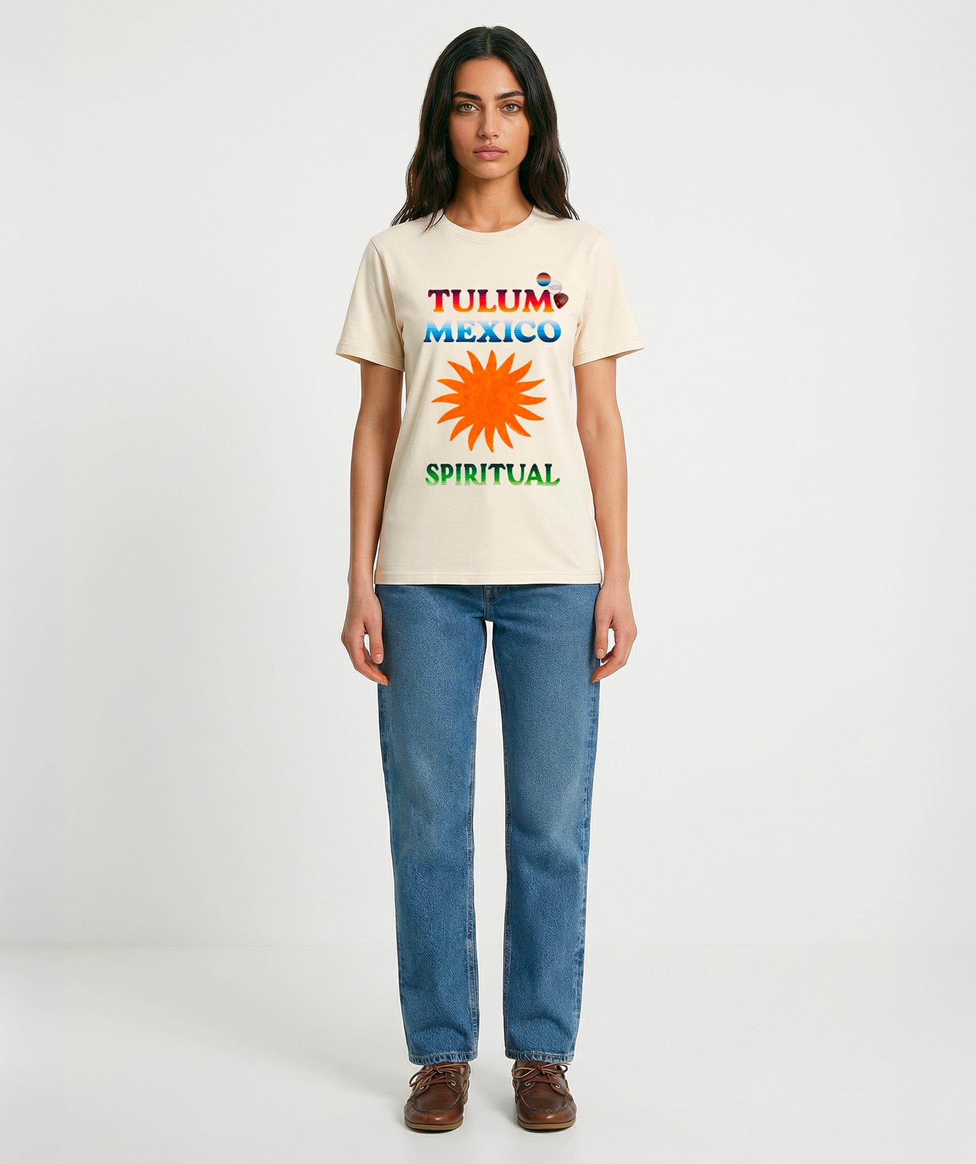 Tee shirt trucker natural "TULUM"