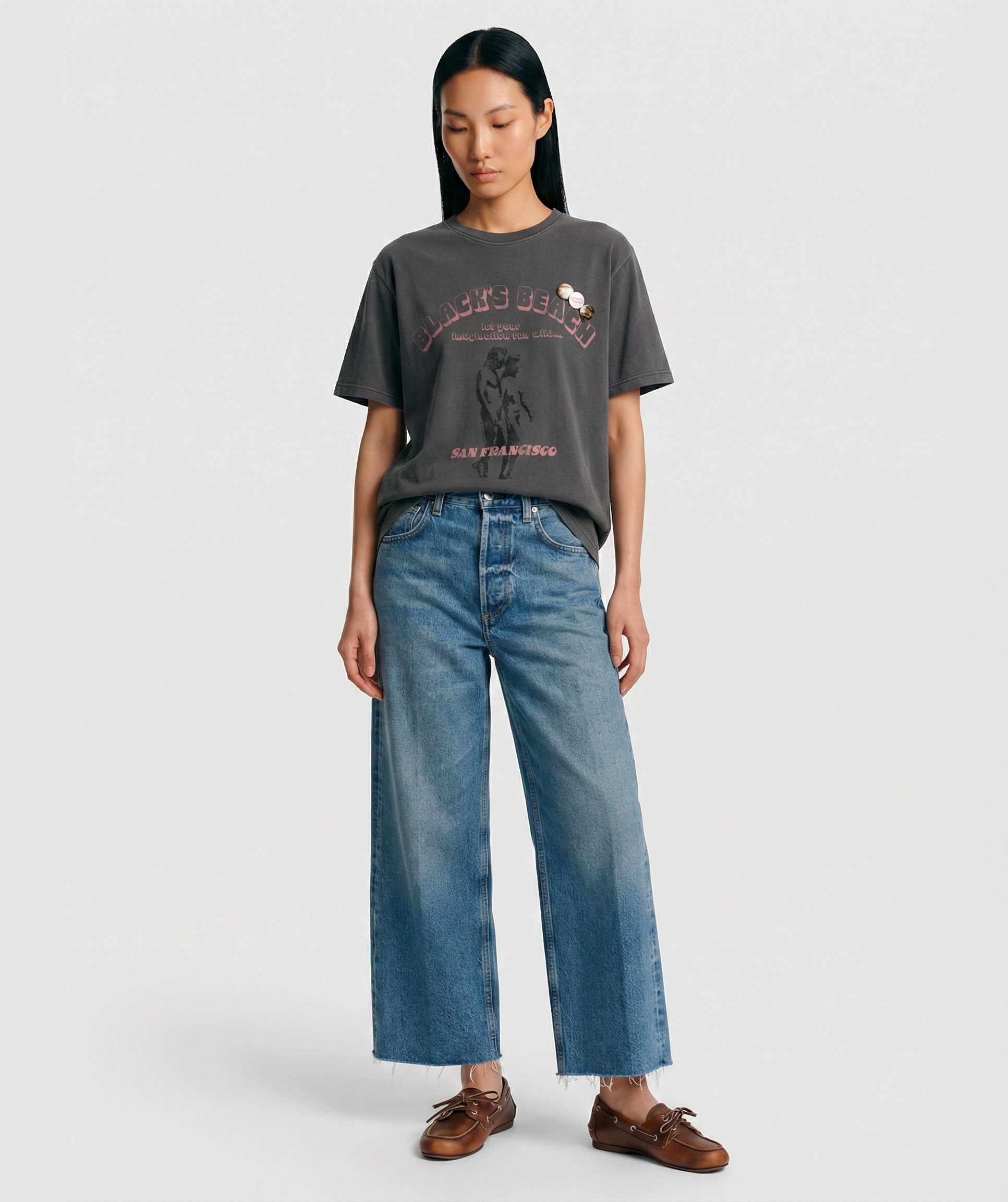 Tee shirt trucker pepper "BLACK'S"