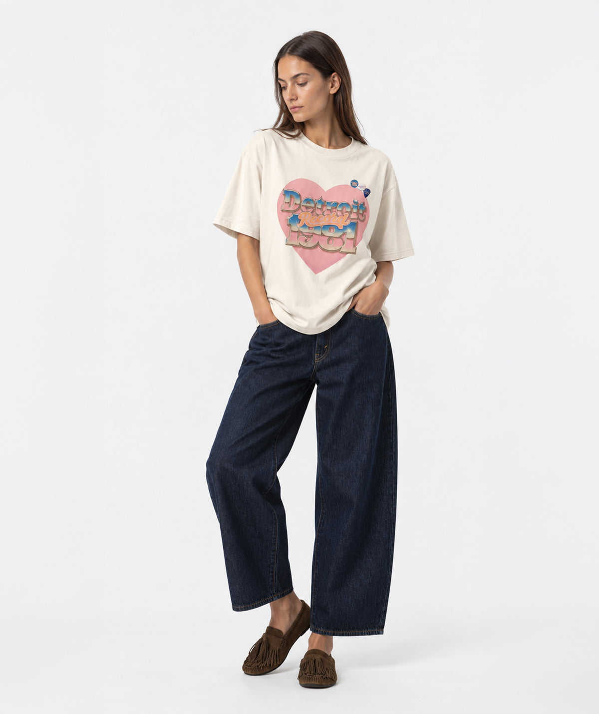 Tee shirt trucker natural "STUDIO"