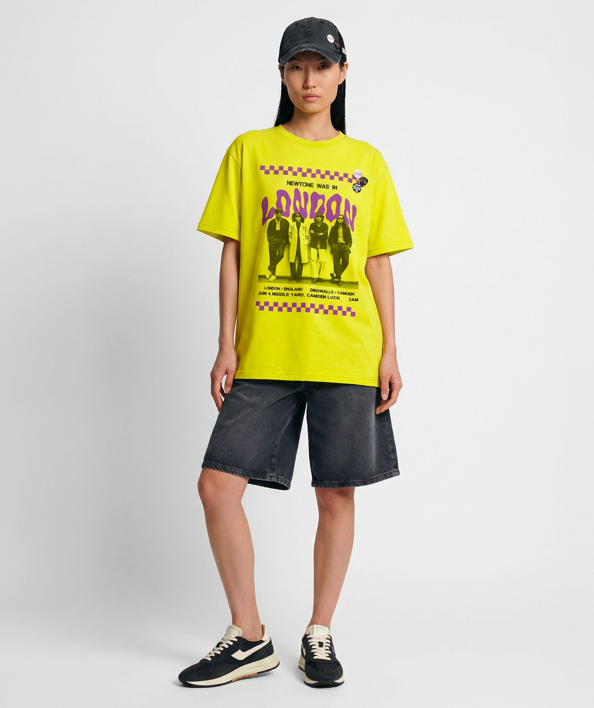 Tee shirt trucker sun "TOWN"