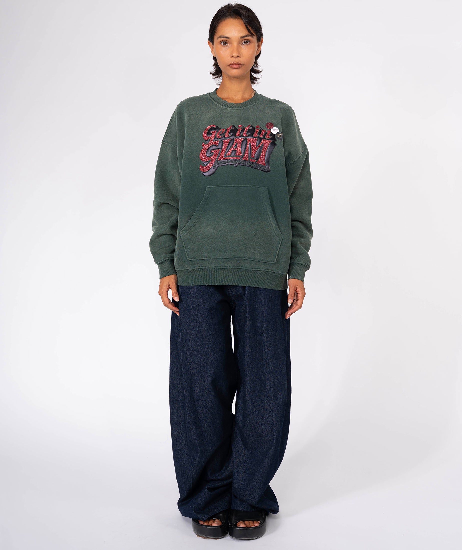 Sweatshirt piper vintage forest "BRIGHTER"