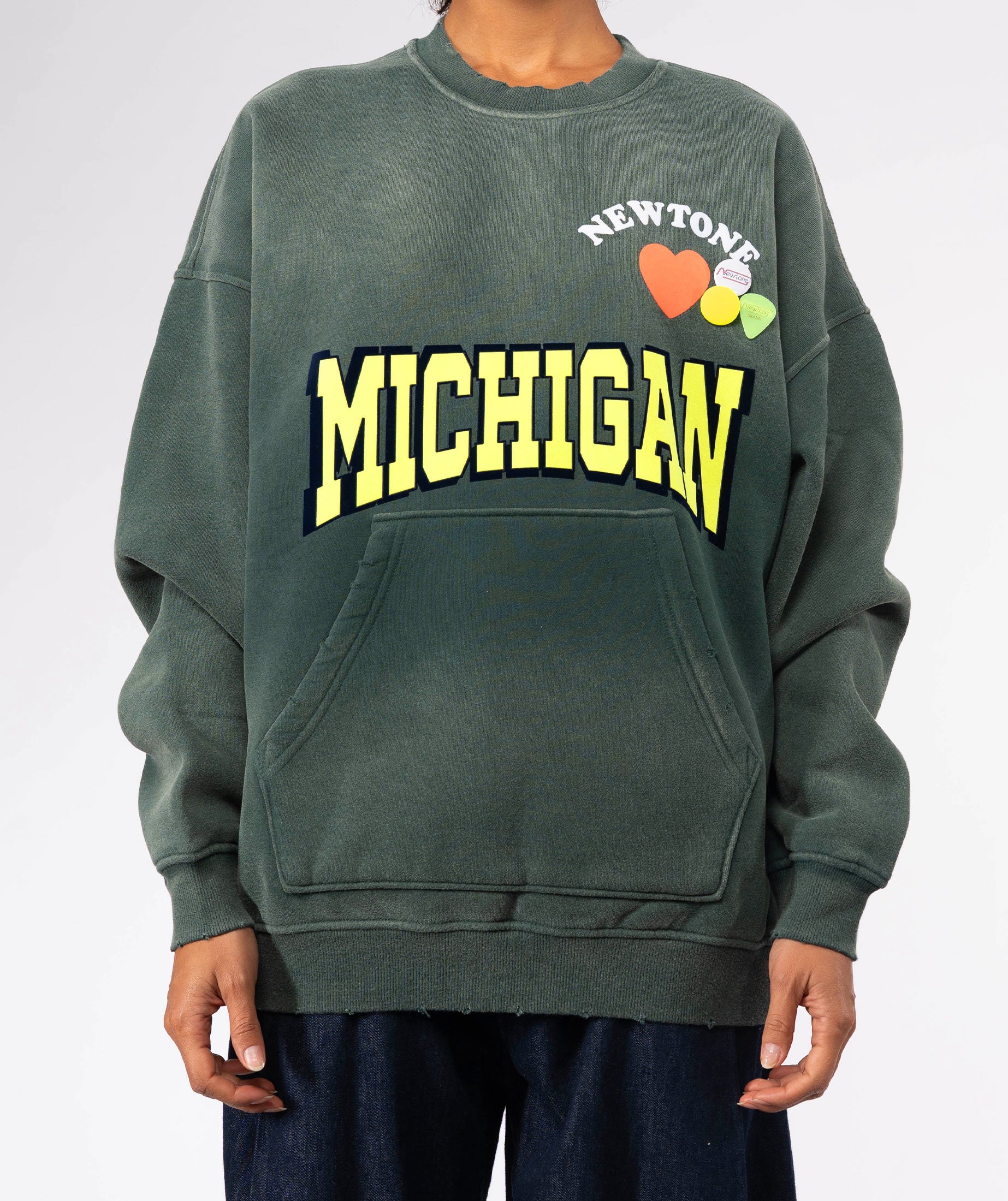 Sweatshirt piper vintage forest "NWTLOVE"