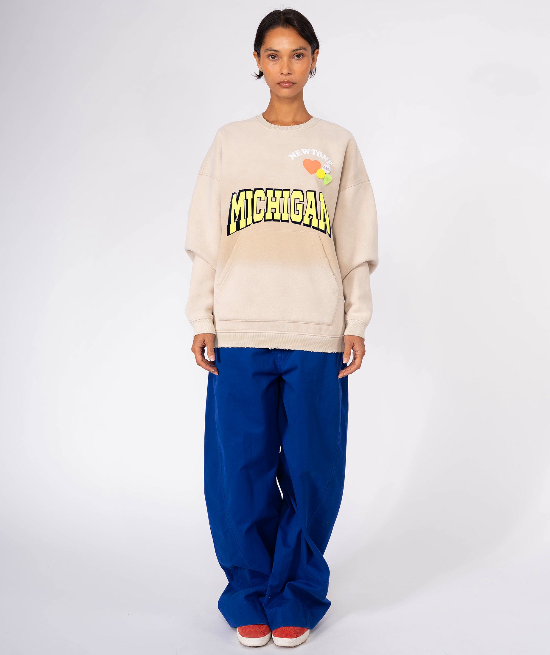 Sweatshirt roller natural "NWTLOVE"