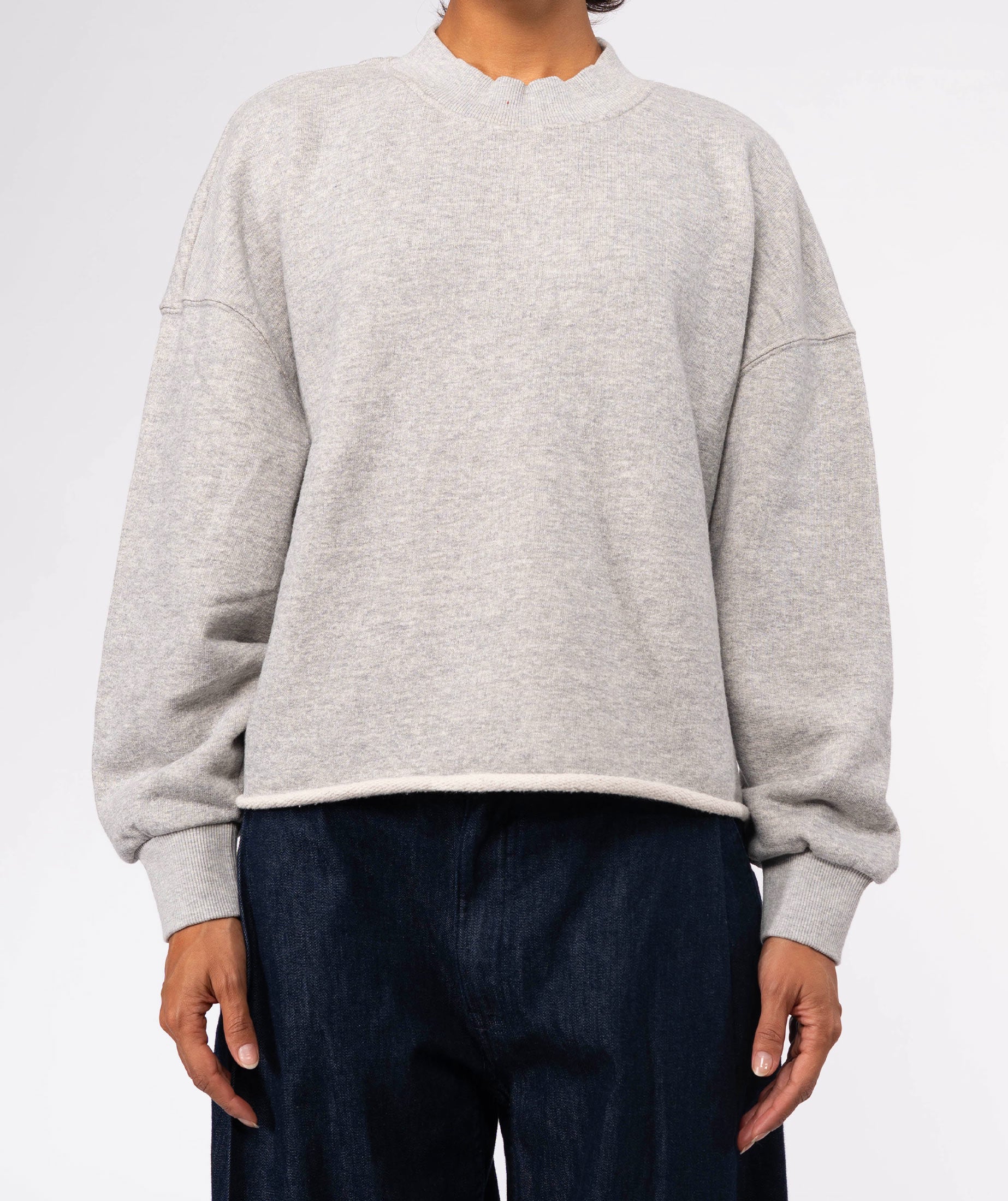 Sweatshirt crop porter elephant "DAILY"