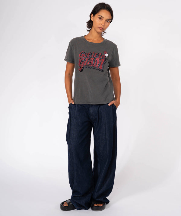 Coral trucker t-shirt &quot;CITY SS25"