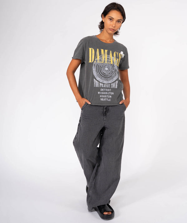 Coral trucker t-shirt &quot;CITY SS25"