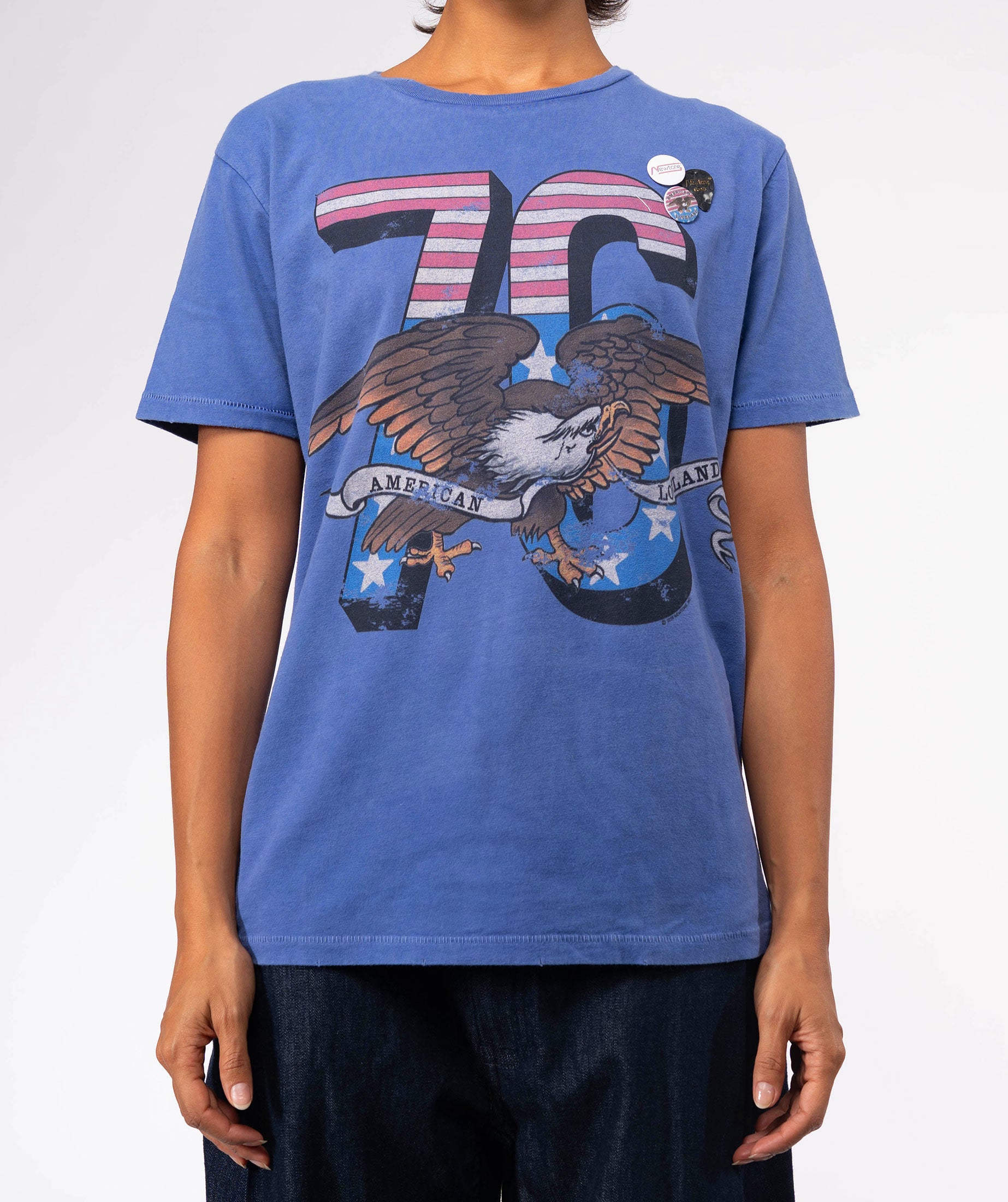 Tee shirt starlight flo blue "LOVELAND"