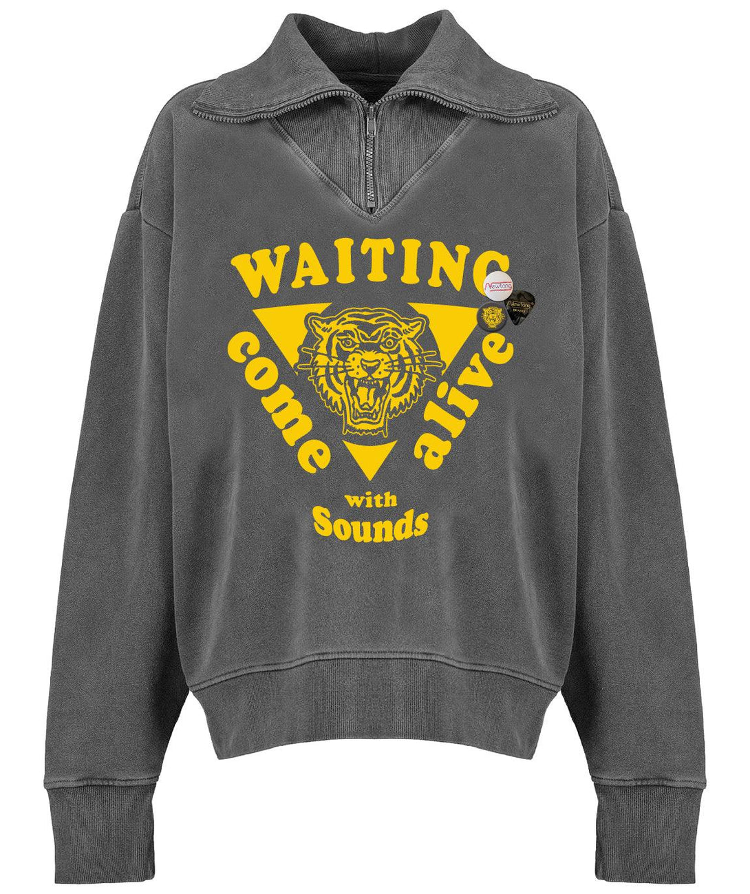 Sweatshirt driver pepper "WAITING" - Newtone