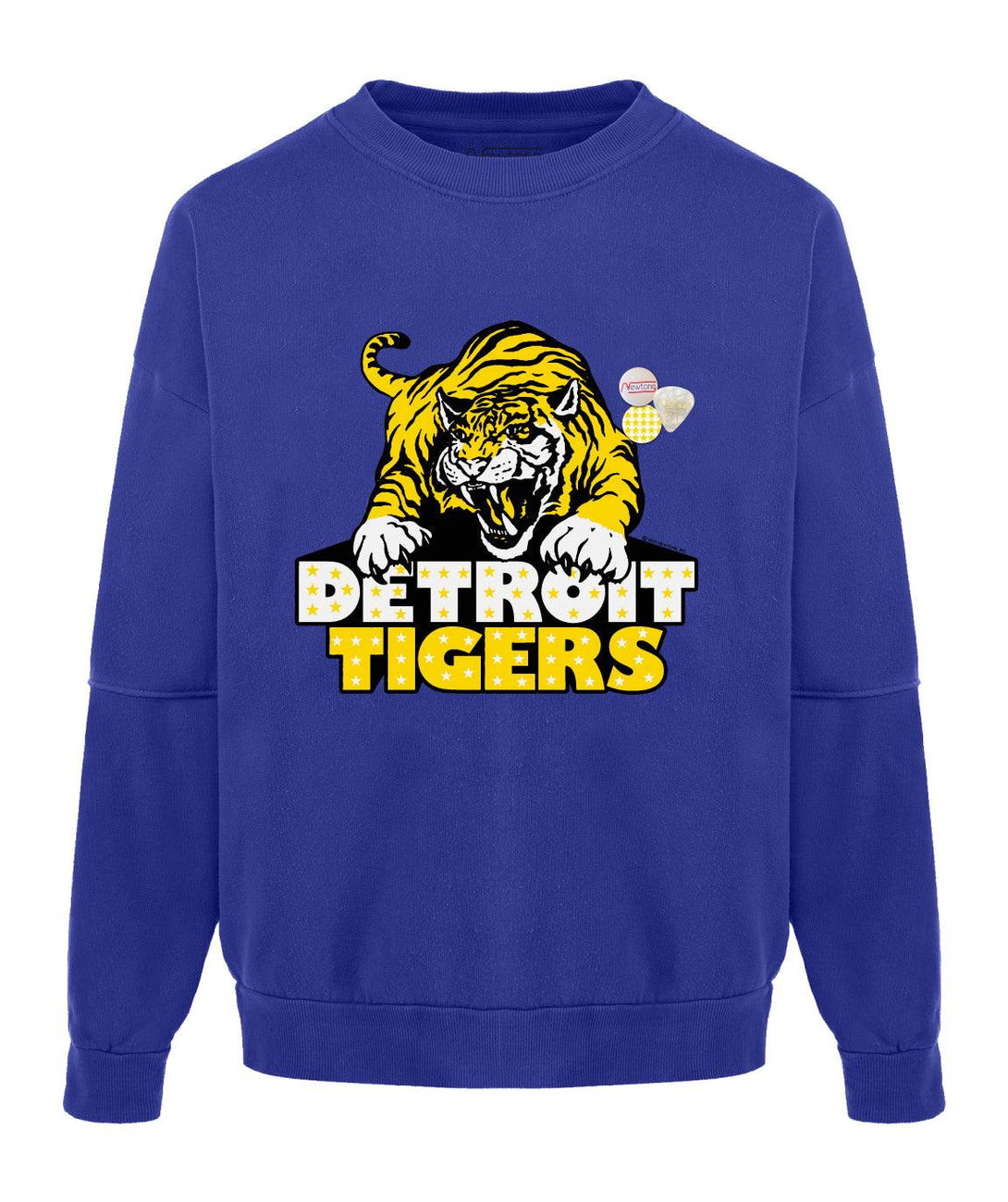 Sweatshirt roller flo blue "TIGERS" - Newtone