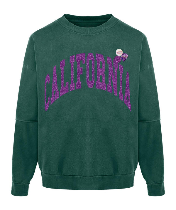Sweatshirt roller forest california "STATE" - Newtone