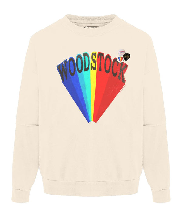 Sweatshirt roller natural "WOODSTOCK FW23" - Newtone