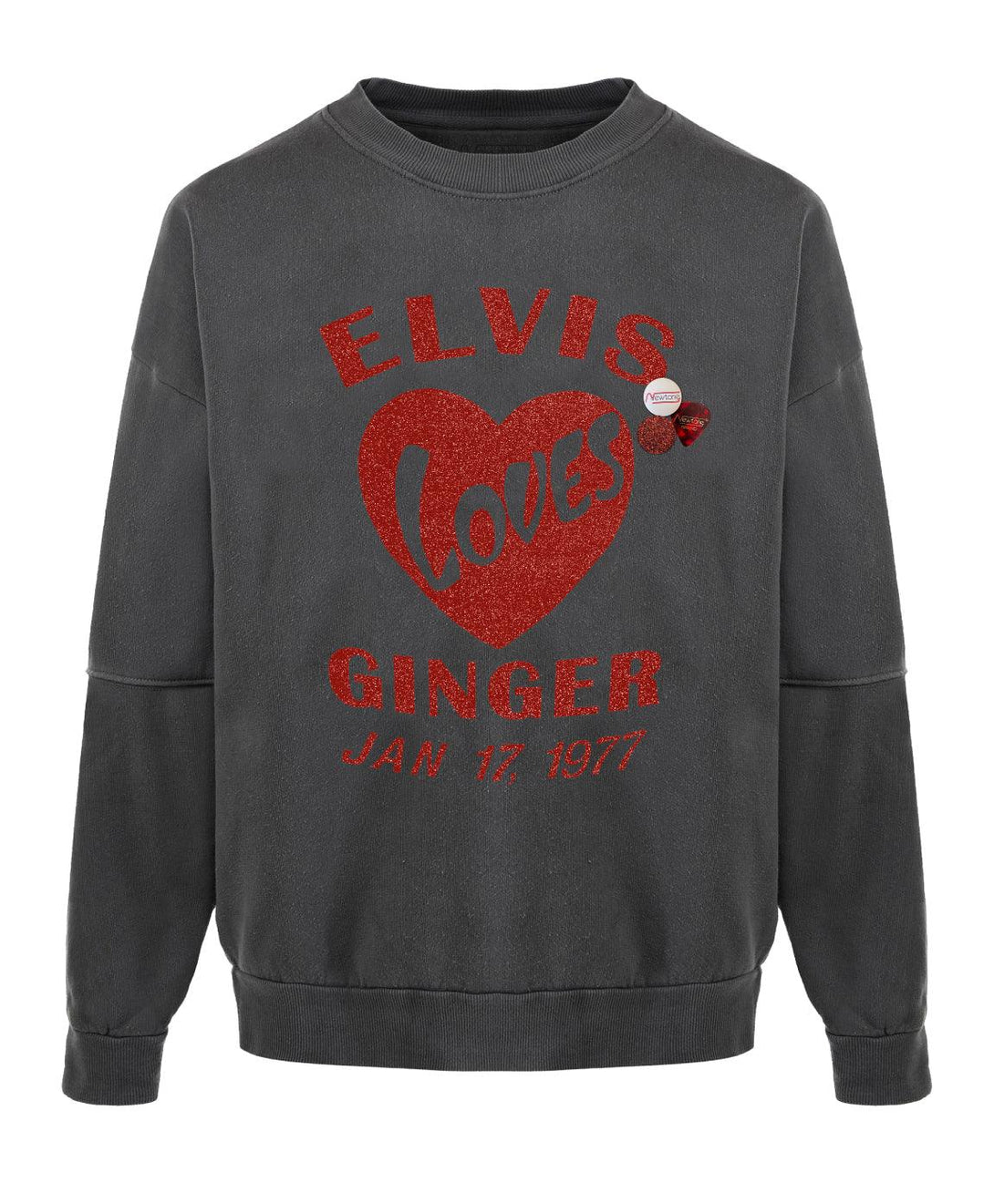 Sweatshirt roller pepper "ELVIS" - Newtone