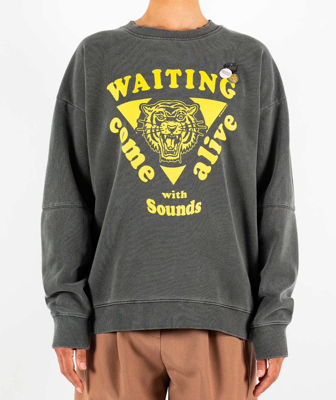 Sweatshirt roller pepper "WAITING" - Newtone