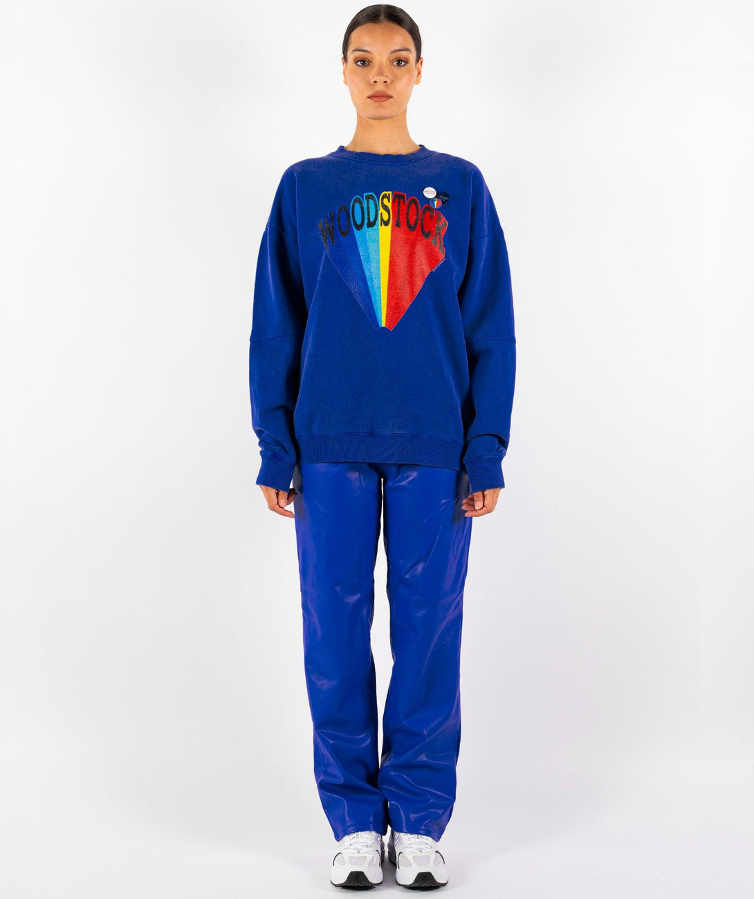 Sweatshirt roller royal "WOODSTOCK FW23" - Newtone