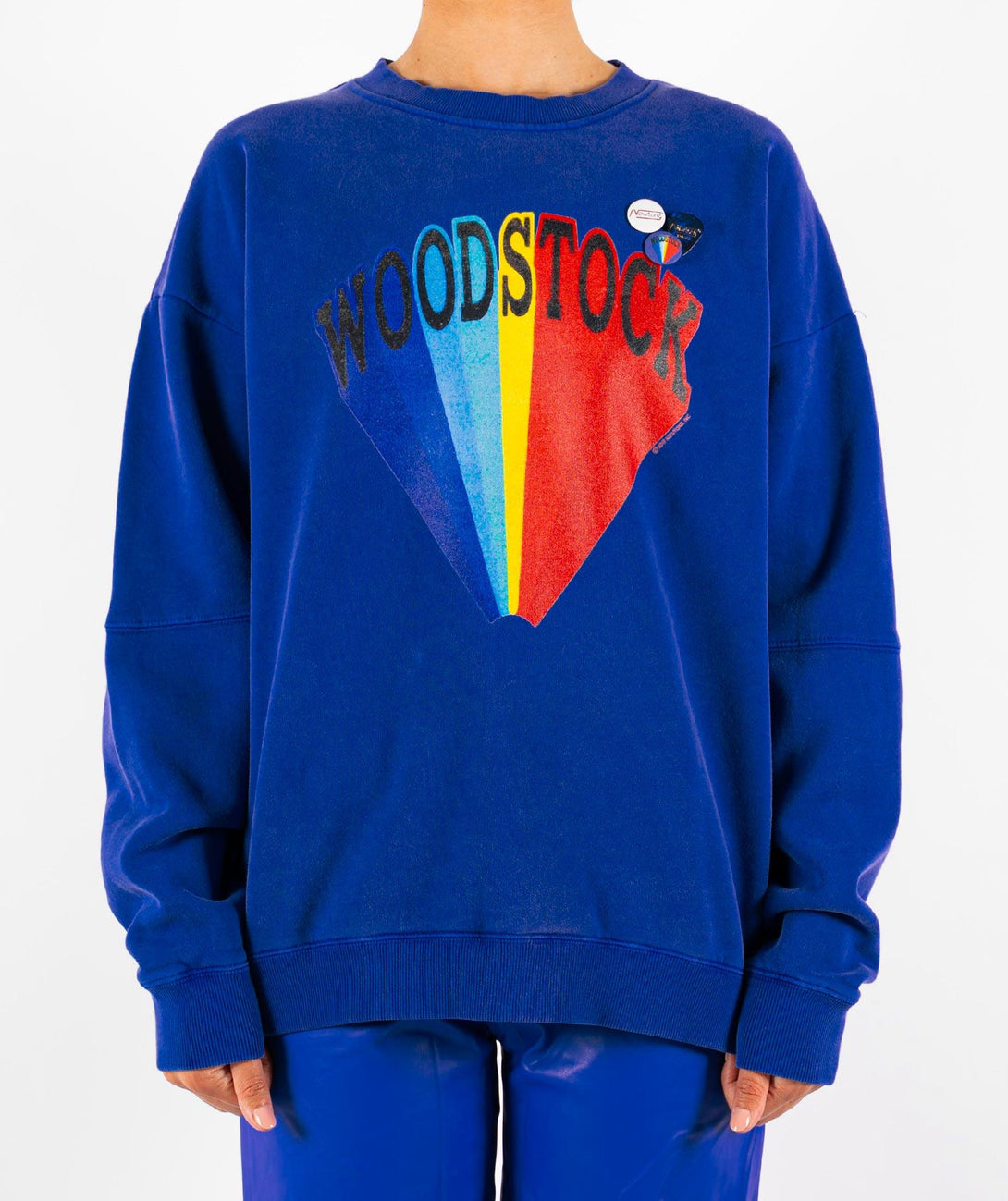 Sweatshirt roller royal "WOODSTOCK FW23" - Newtone