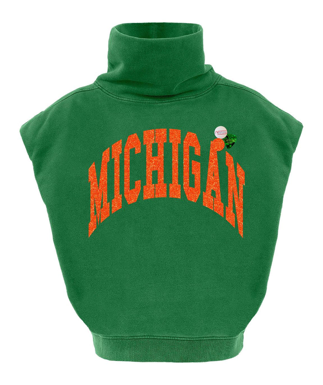 Sweatshirt sharper grass michigan "STATE" - Newtone