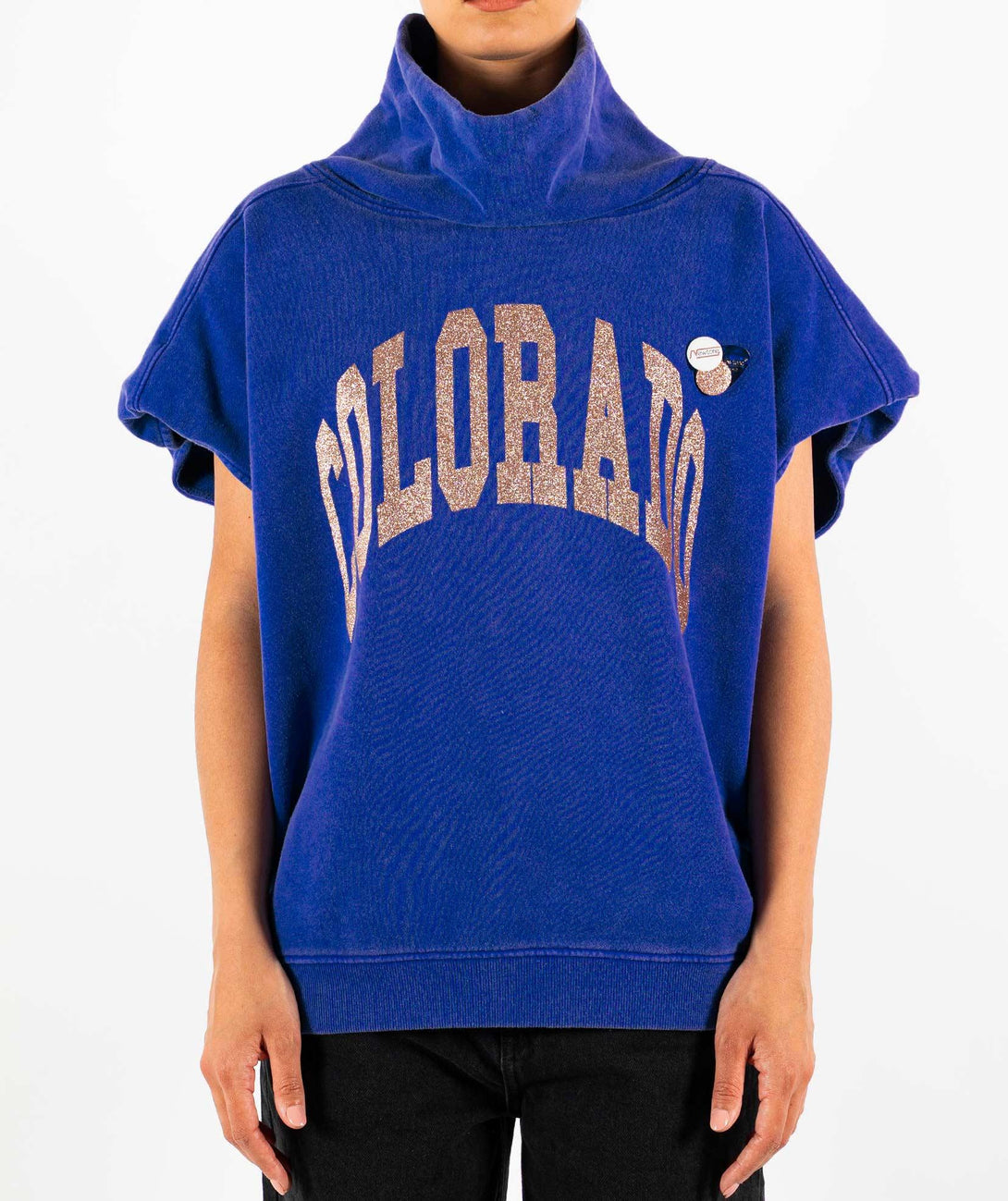 Sweatshirt sharper royal colorado "STATE" - Newtone