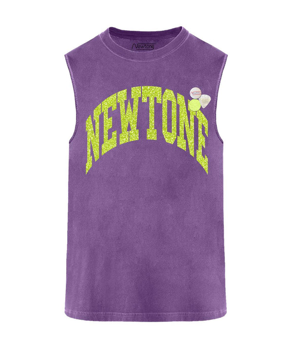 Tee shirt biker purple "TONE" - Newtone
