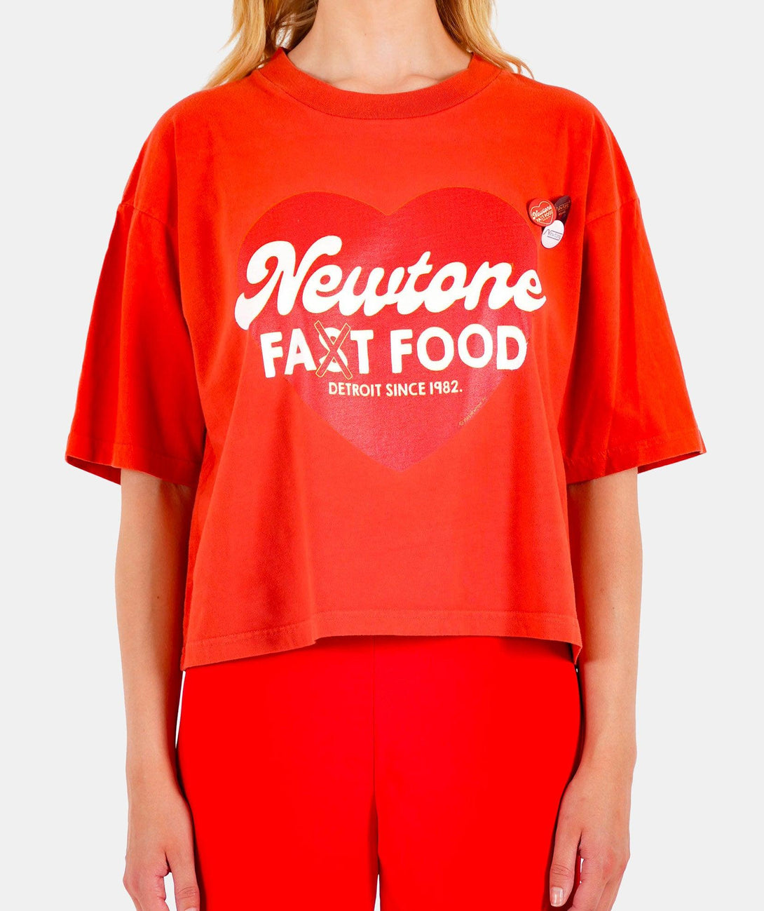 Tee shirt crooper blood "FAST SS24" - Newtone