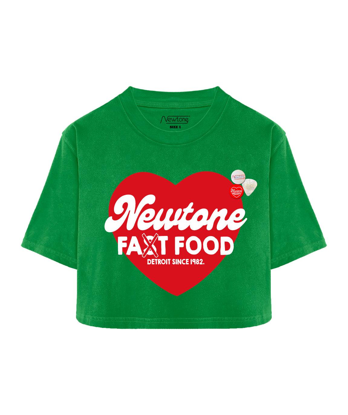Tee shirt crooper grass "FAST SS24" - Newtone