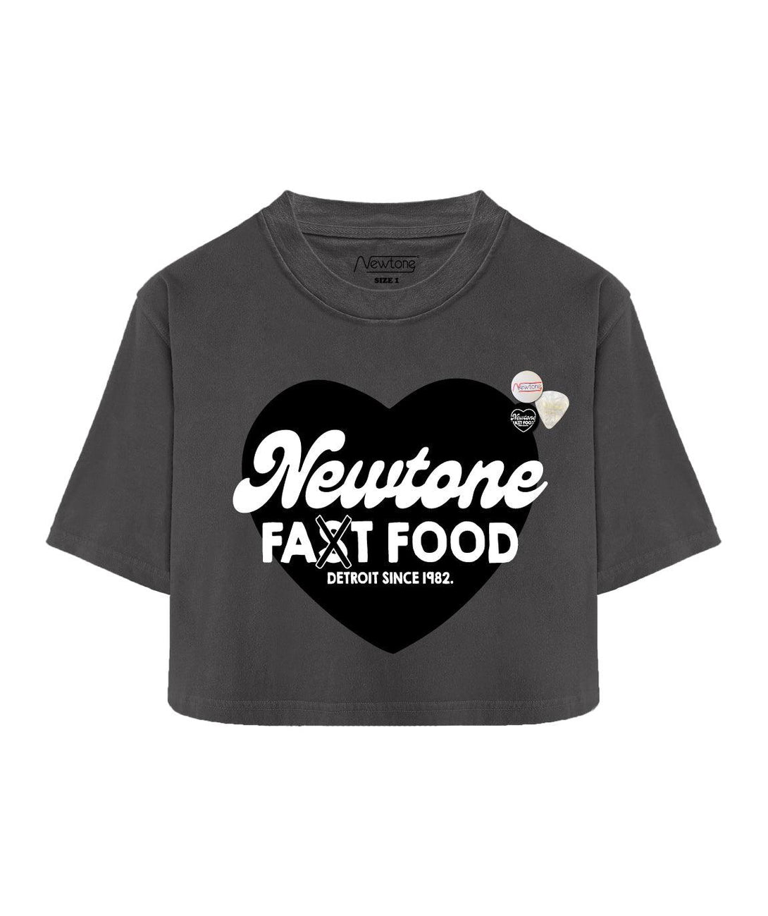 Tee shirt crooper pepper "FAST SS24" - Newtone