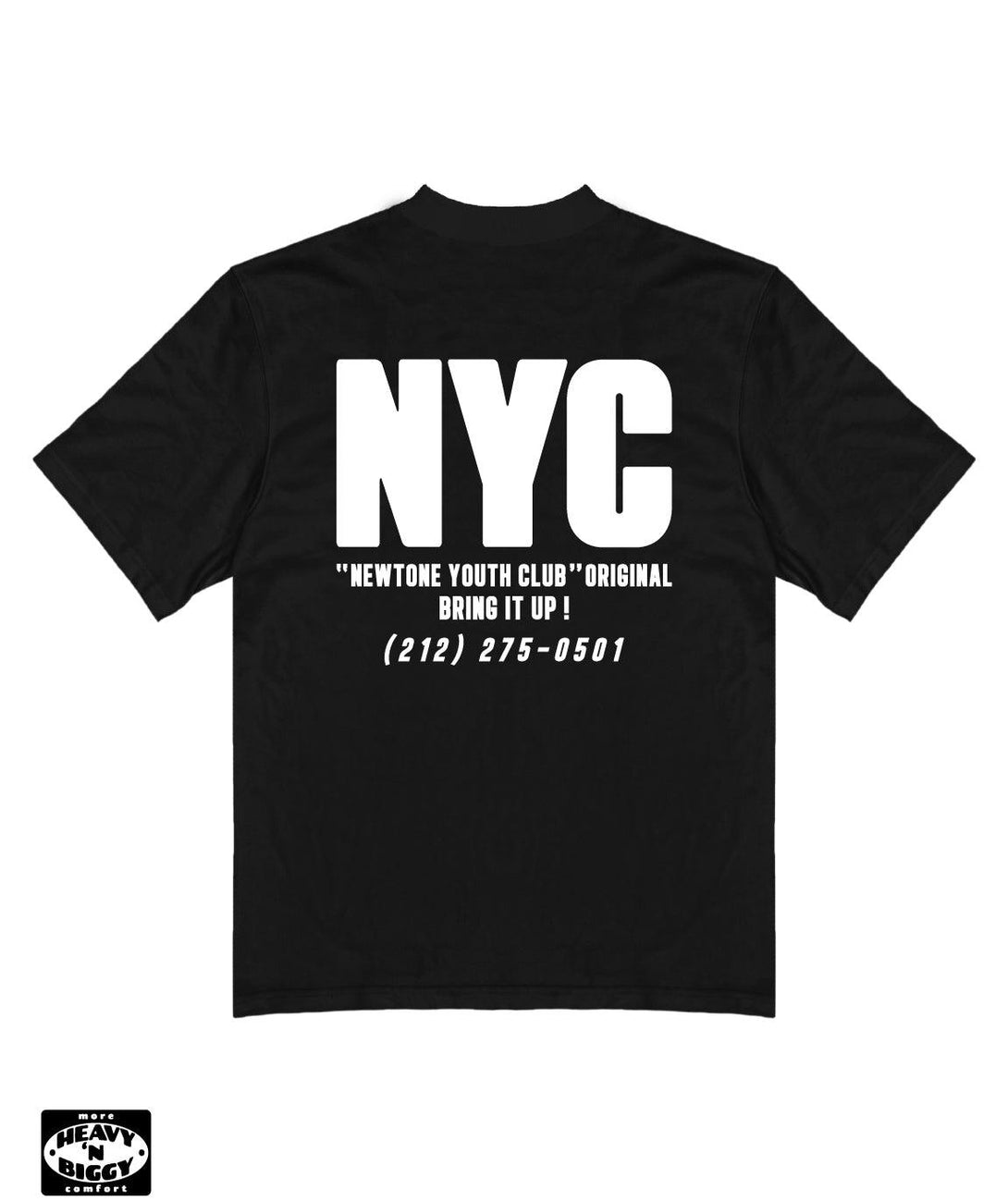 Tee shirt heavy'n biggy shelter night "YOUTH" - Newtone