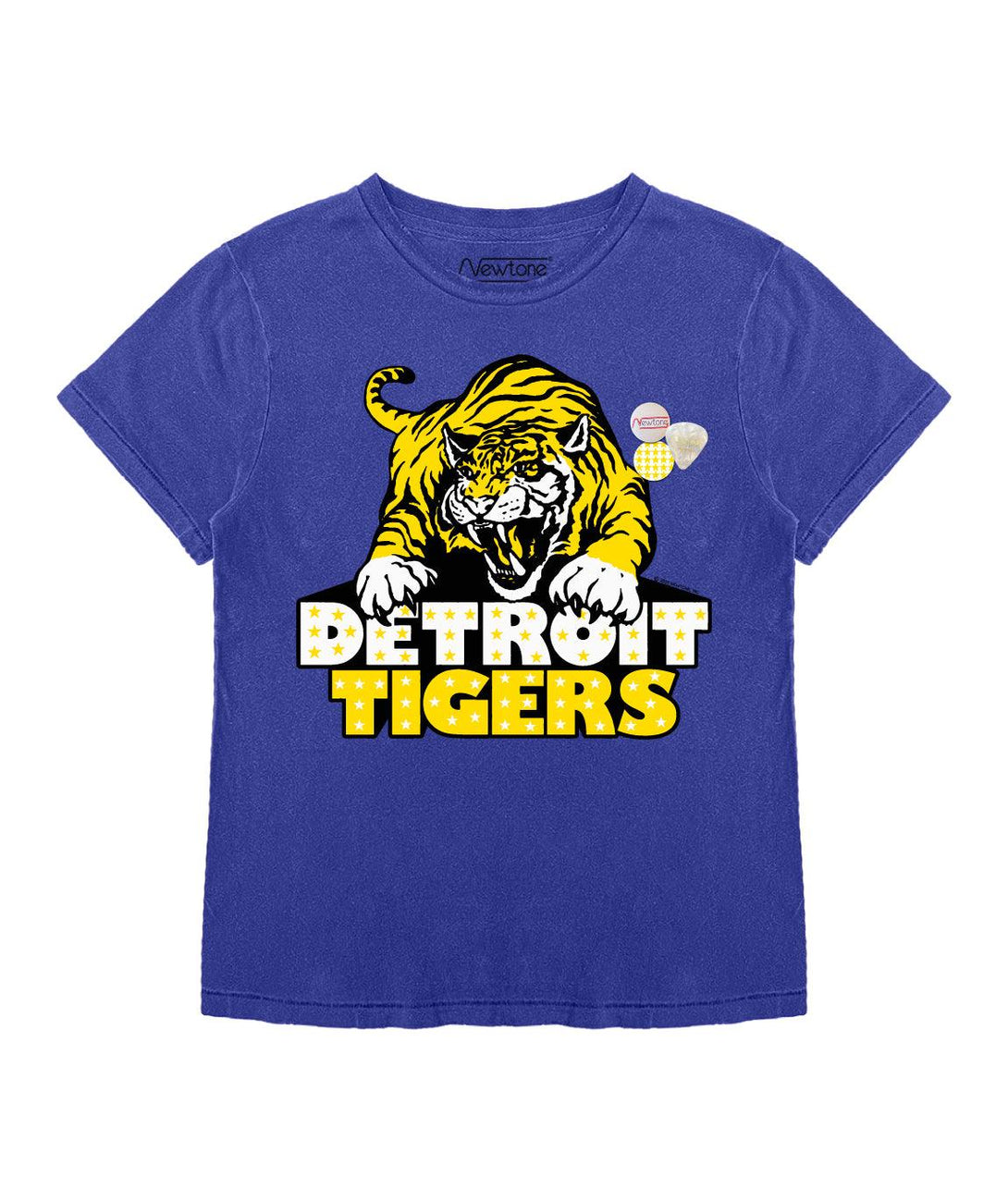 Tee shirt starlight flo blue "TIGERS" - Newtone