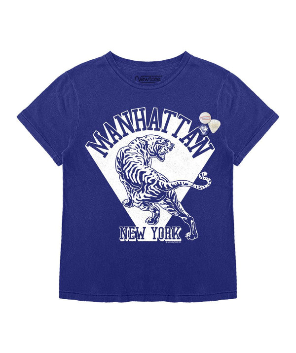 Tee shirt starlight royal "MANHATTAN FW23" - Newtone