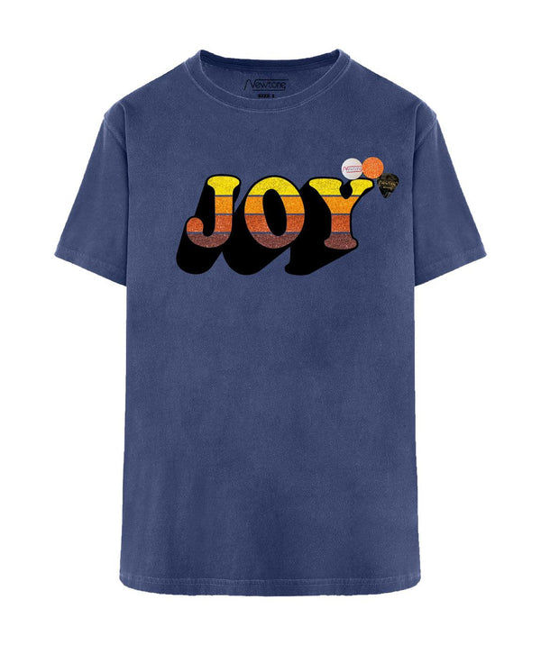 Tee shirt trucker denim "JOY FW23" - Newtone
