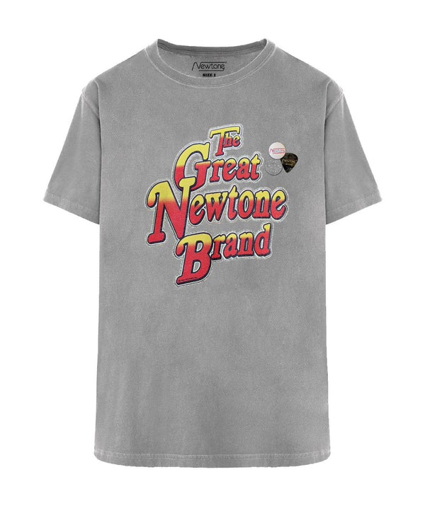 Tee shirt trucker grey "GREAT" - Newtone