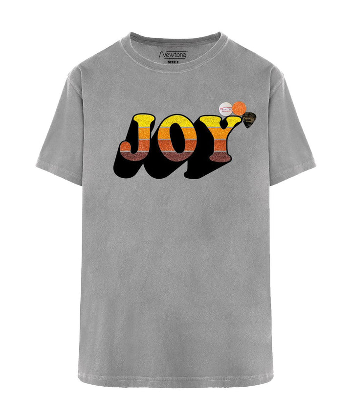 Tee shirt trucker grey "JOY FW23" - Newtone