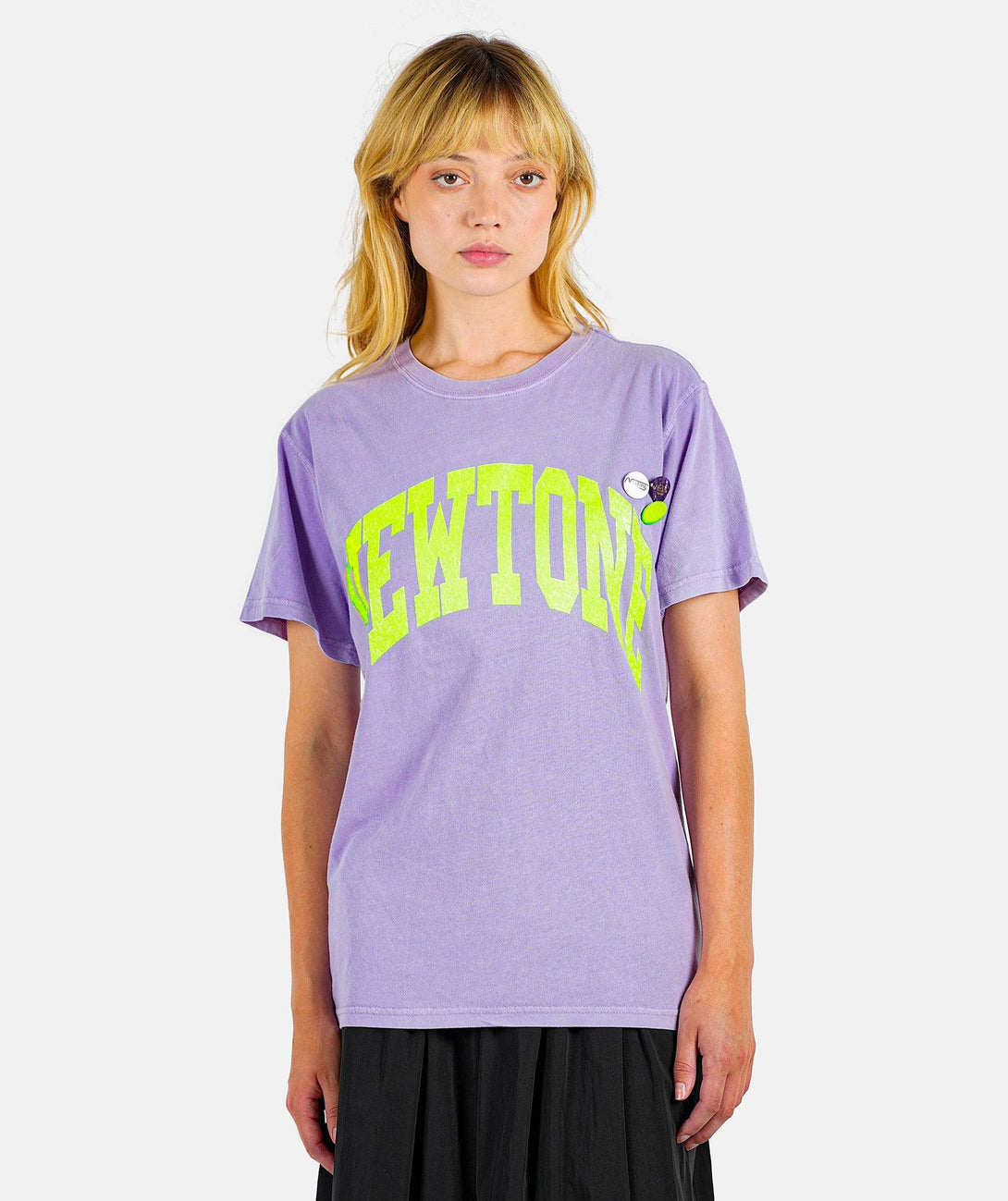 Tee shirt trucker lilac "TONE" - Newtone