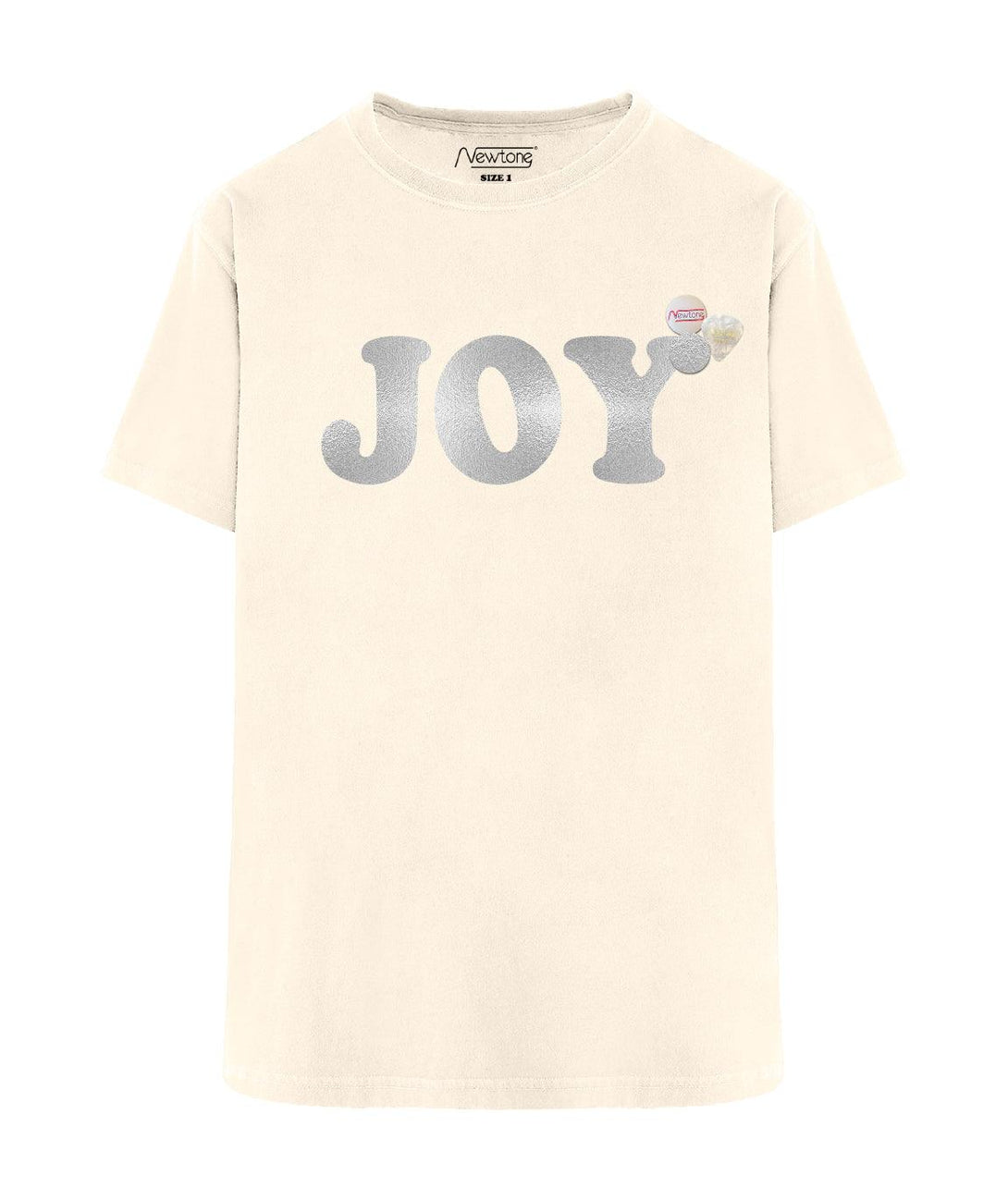 Tee shirt trucker natural "JOY SS24" - Newtone