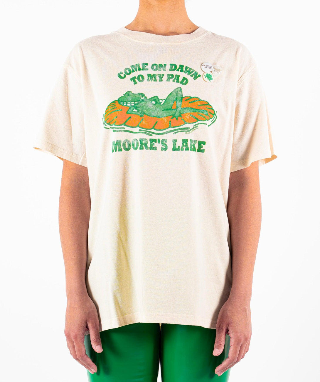 Tee shirt trucker natural "LAKE" - Newtone