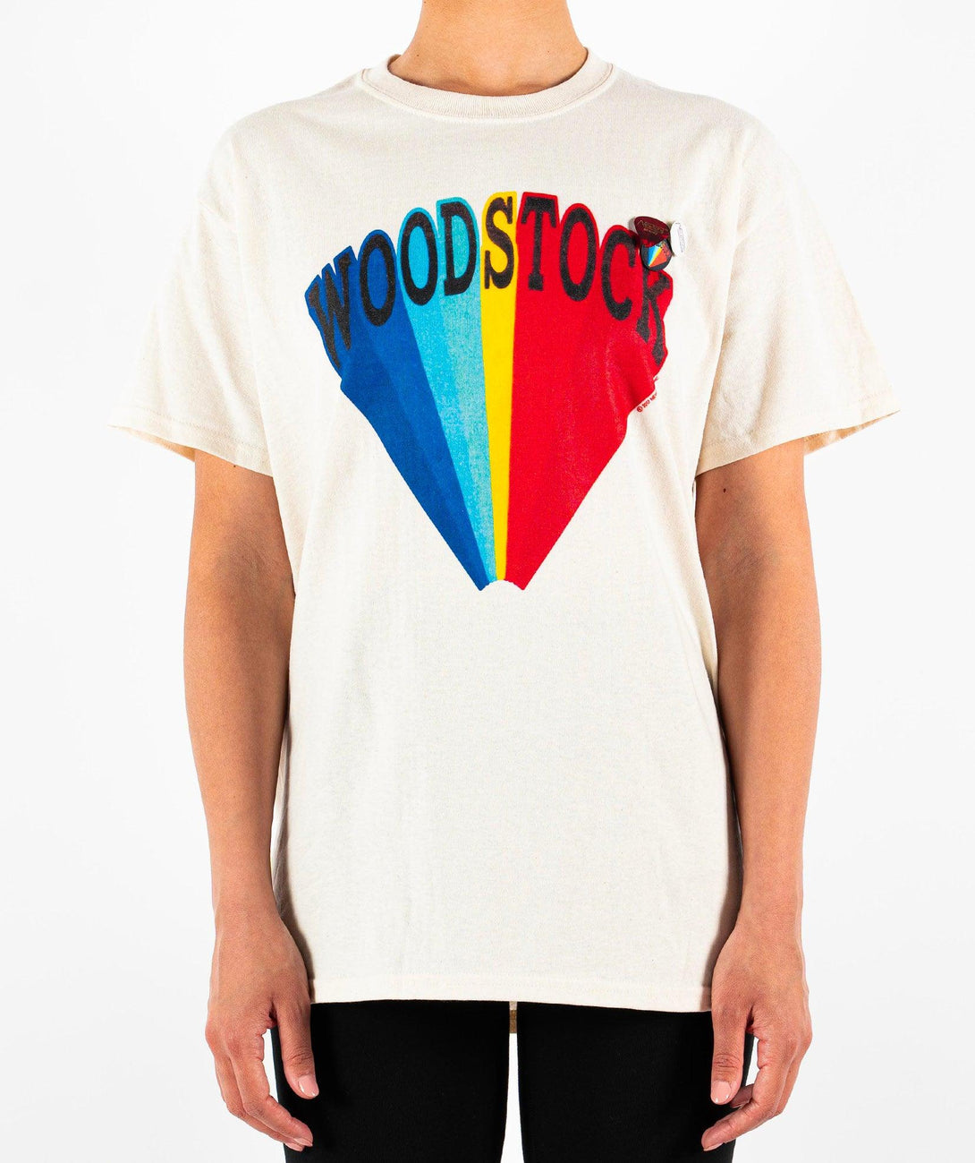 Tee shirt trucker natural "WOODSTOCK FW23" - Newtone