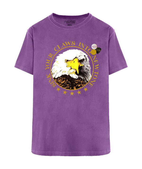 Tee shirt trucker purple "CLAWS" - Newtone