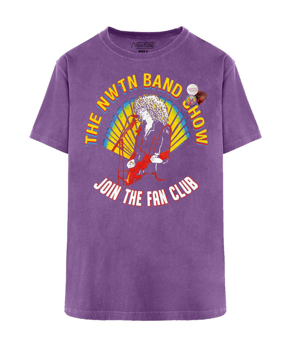 Tee shirt trucker purple "SHOW" - Newtone