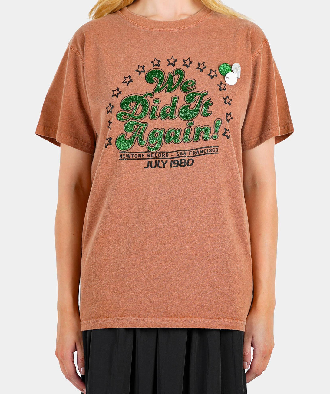 Tee shirt trucker yam "AGAIN" - Newtone