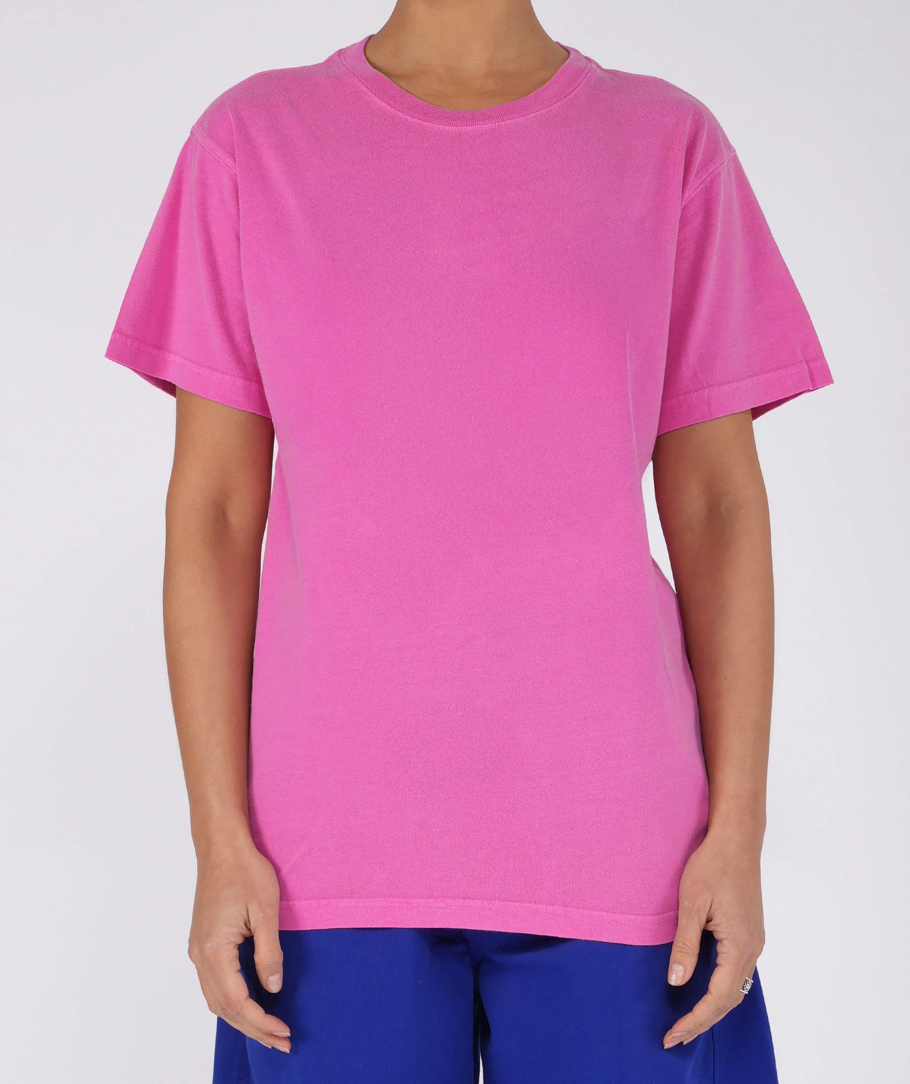 Tee shirt trucker fuschia "DAILY"