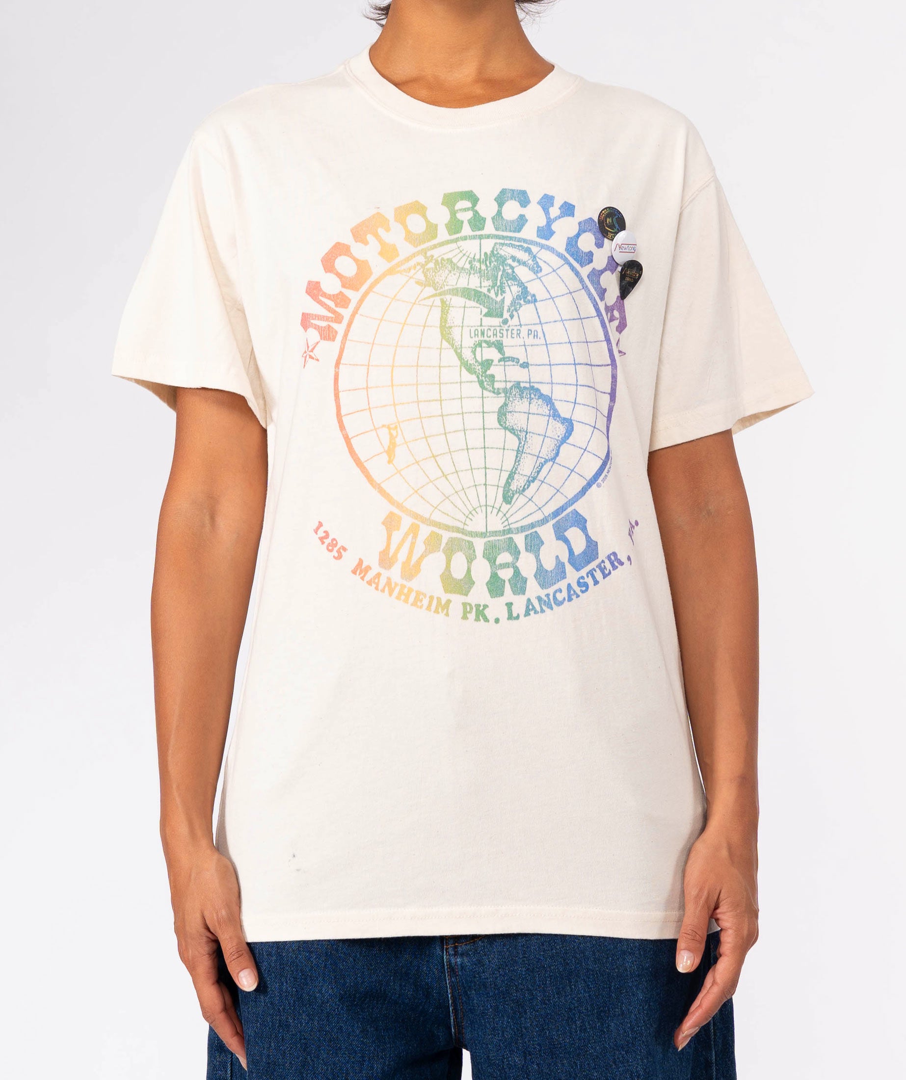 Tee shirt trucker natural "LANCASTER"