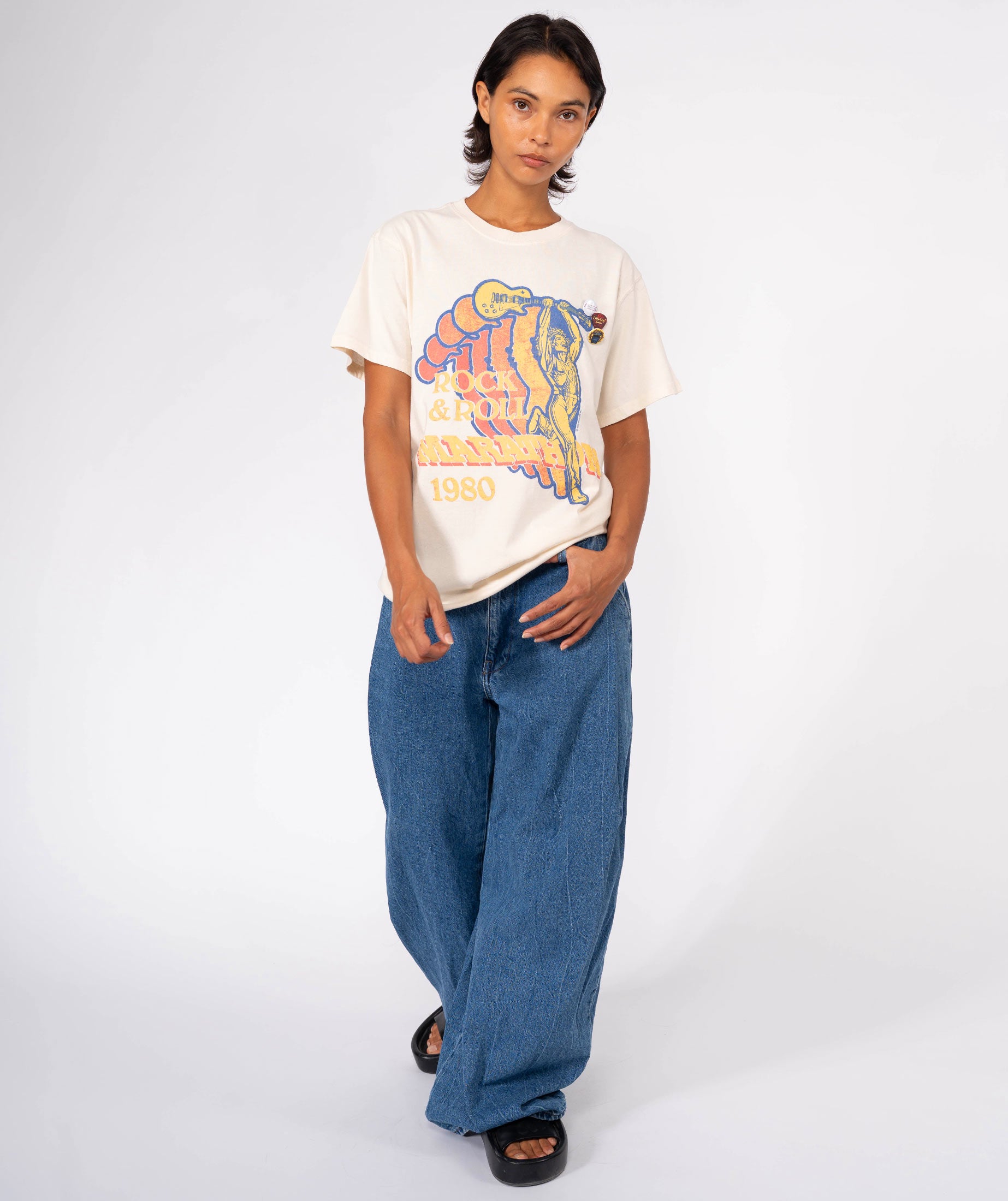 Tee shirt trucker natural "TED"