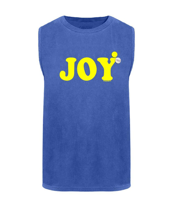 Tee shirt biker flo blue "JOY" - Newtone