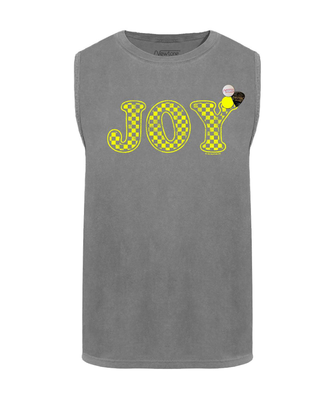 Tee shirt biker grey "JOY SS22" - Newtone