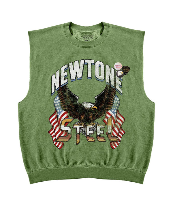 Sweatshirt bolster aloe "STEEL" - Newtone