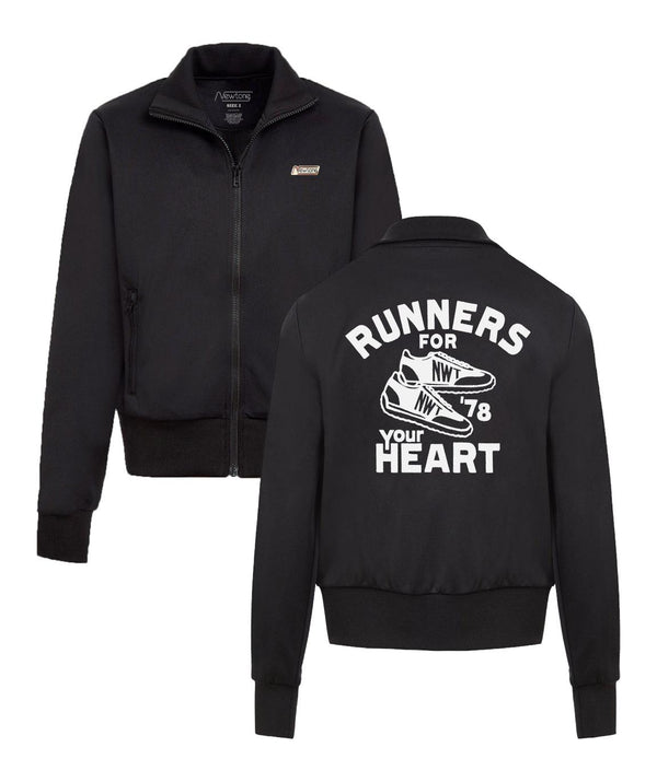 Jacket dallas black "HEART" - Newtone