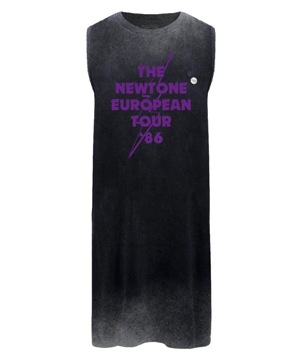Dress daytona black acid "EUROPE" - Newtone